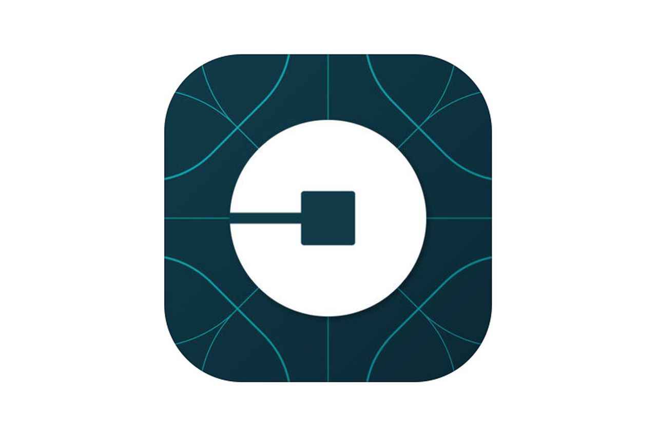 Uber logo.